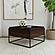 Fulton 30-inch Square Mango Wood Coffee Table Dark Brown by Coaster