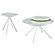 Briggs 2-piece Round Coffee and End Table Set White by Coaster