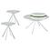 Briggs 3-piece Round Coffee and End Table Set White by Coaster
