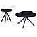 Briggs 2-piece Round Coffee and End Table Set Black by Coaster