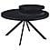 Briggs 3-piece Round Coffee and End Table Set Black by Coaster
