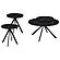 Briggs 3-piece Round Coffee and End Table Set Black by Coaster