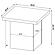 Max Square Engineered Laminate End Side Table Black by Coaster