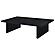 Max Rectangular Engineered Laminate Coffee Table Black by Coaster