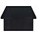 Max Rectangular Engineered Laminate Coffee Table Black by Coaster