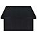 Max Rectangular Engineered Laminate Coffee Table Black by Coaster