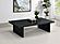 Max Rectangular Engineered Laminate Coffee Table Black by Coaster