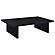 Max Rectangular Engineered Laminate Coffee Table Black by Coaster