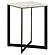 Tobin 2-piece Marble Top Coffee and End Table Set White by Coaster