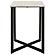 Tobin 2-piece Marble Top Coffee and End Table Set White by Coaster