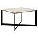 Tobin 2-piece Marble Top Coffee and End Table Set White by Coaster