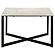 Tobin 2-piece Marble Top Coffee and End Table Set White by Coaster