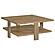 Dawn 2-piece Round Coffee and End Table Set Mango Brown by Coaster