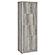 Burke 3-shelf Media Tower w/Storage Cabinet Grey Driftwood by Coaster