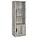 Burke 3-shelf Media Tower w/Storage Cabinet Grey Driftwood by Coaster