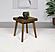 Westerly Square Wood End Table with Diamond Parquet Walnut by Coaster