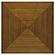 Westerly Square Wood End Table with Diamond Parquet Walnut by Coaster