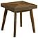 Westerly Square Wood End Table with Diamond Parquet Walnut by Coaster