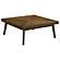 Westerly 2-piece Square Coffee and End Table Set Walnut by Coaster