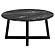 Skylark Round Coffee Table with Marble-like Top Letizia and Light Oak by Coaster