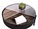 Ozella Round Coffee Table w/Hidden Storage Sandy Black by Coaster