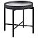 Ozella 2-piece Round Coffee and End Table Set Sandy Black by Coaster