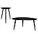 Odessa 2-piece Triangular Coffee and End Table Set Black by Coaster