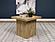Devar Square Engineered Wood End Table Mango by Coaster