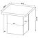 Devar Square Engineered Wood End Table Mango by Coaster