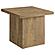 Devar Square Engineered Wood End Table Mango by Coaster