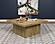 Devar Square Engineered Wood Coffee Table Mango by Coaster