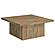 Devar Square Engineered Wood Coffee Table Mango by Coaster
