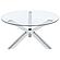Kenzie 3-piece Round Coffee and End Table Set Chrome by Coaster
