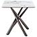 Carvell Square Sintered Stone End Side Table Mirage White by Coaster