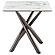 Carvell Square Sintered Stone End Side Table Mirage White by Coaster