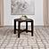 Cota Round Solid Wood End Table Dark Brown by Coaster