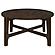 Cota Round Solid Wood Coffee Table Dark Brown by Coaster