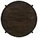 Cota Round Solid Wood Coffee Table Dark Brown by Coaster