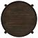 Cota 2-piece Solid Wood Coffee and End Table Set Dark Brown by Coaster