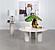 Astoria 2-piece Marble Coffee and End Table Set White by Coaster