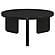Cordova Round Solid Wood Coffee Table Black by Coaster