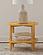 Camillo Round Solid Wood Side End Table Maple Brown by Coaster