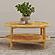 Camillo Round Solid Wood Coffee Table Maple Brown by Coaster