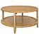 Camillo 2-piece Round Coffee and End Table Set Maple Brown by Coaster
