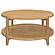 Camillo 2-piece Round Coffee and End Table Set Maple Brown by Coaster