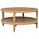 Camillo Round Solid Wood Coffee Table Maple Brown by Coaster