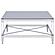 Lindley 2-piece Square Coffee and End Table Set Chrome by Coaster