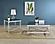 Lindley 2-piece Square Coffee and End Table Set Chrome by Coaster