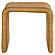 Juanita Square Rattan End Table Natural by Coaster