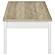 Stacie 3-piece Composite Wood Coffee Table Set Antique Pine and White by Coaster